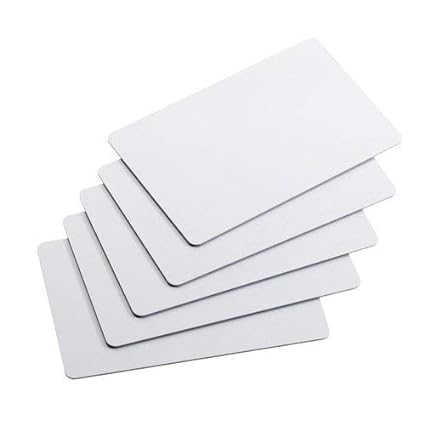 Mifare 1K Contactless 1Kv RFID 13.56 MHz Plain White Smart Cards