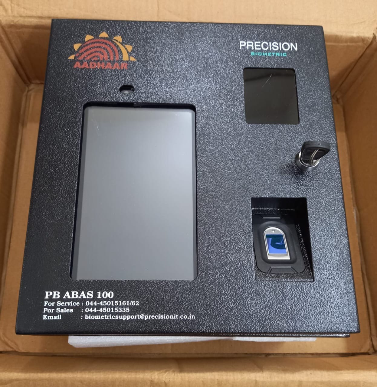 Precision PB ABAS L1 100 4G Wifi + Lan Aadhar Biometric Attendance Machine