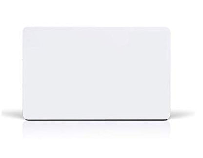 Mifare 1K Contactless 1Kv RFID 13.56 MHz Plain White Smart Cards