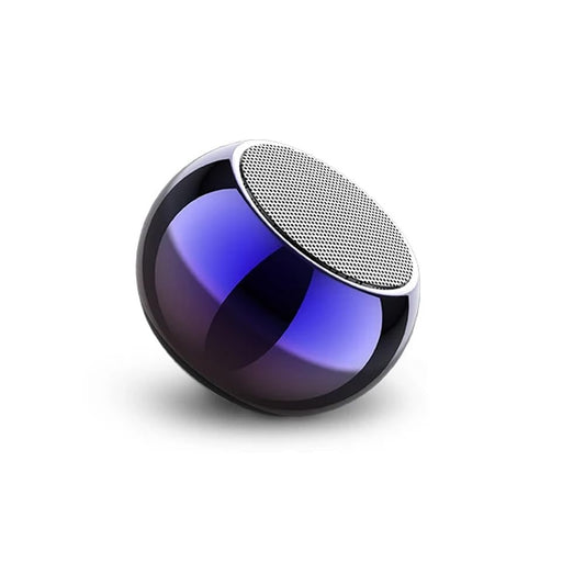 OBBLESS JBL Ultra Mini Wireless Bluetooth Speaker – Heavy Metal Electroplated Round Design & Quick Charge, Long Battery Life, Wireless Control (Multicolor, Pack of 1)