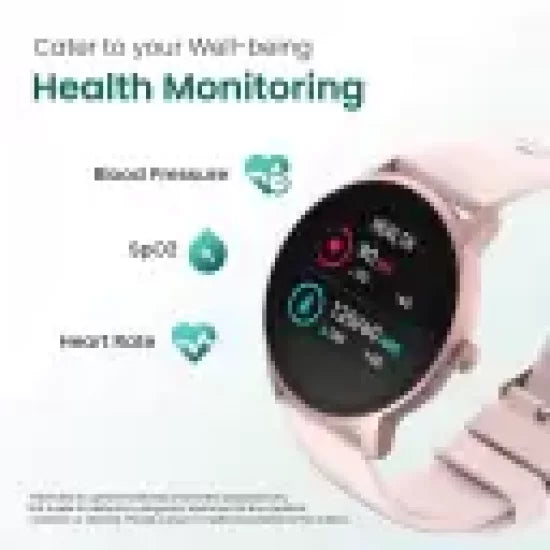 AMBRANE SURGE 1.28 CURVED DISPLAY TRACKING SMARTWATCH